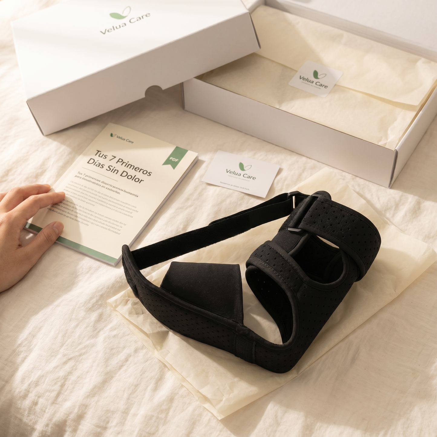 NightRelief Pro -  Férula nocturna ajustable para fascitis plantar